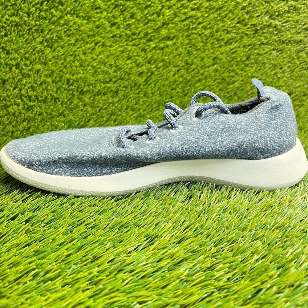 Allbirds Wool Runners Mens Size 10 Blue White Athletic Running Shoes Sneakers - Picture 2 of 10